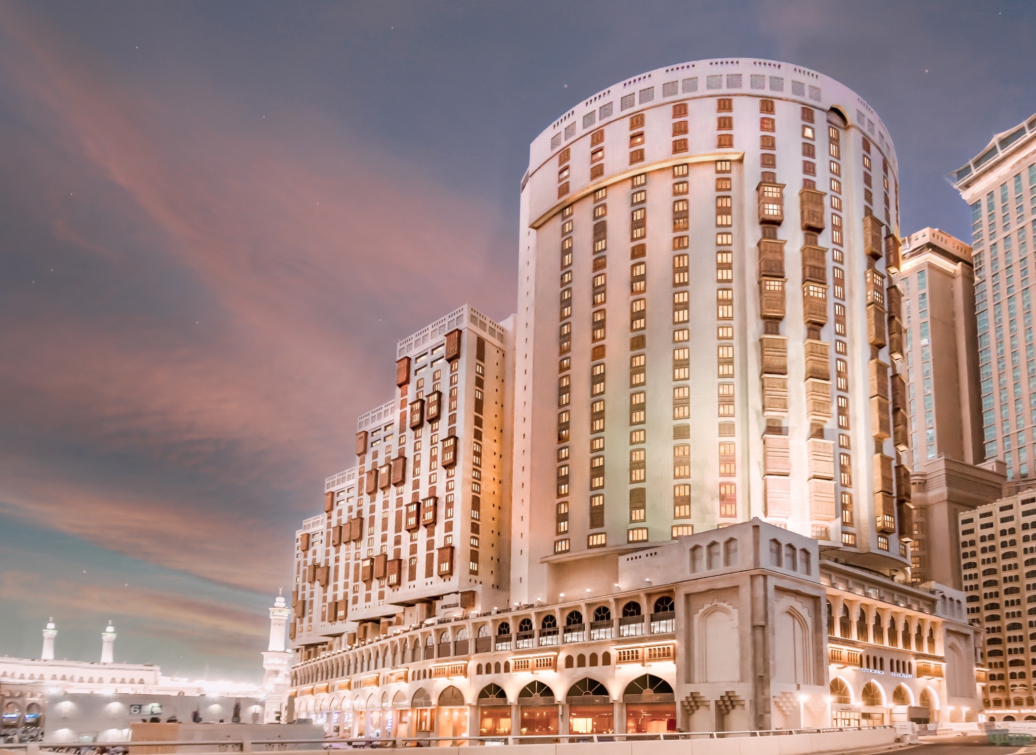 Facade de l'hotel Makkah Hotel